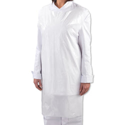 Aprons - Polythene - White - Disposable - Simply Direct - Bulk Buy Options