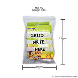 Grip Seal Bags - Write On Panel - 150mm x 190mm (6" x 9") - GA130 - Simply Direct - Bulk Buy Options