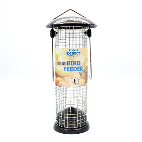 Bird Feeder - NUT - Deluxe - Hammertone - Simply Direct - Feed Options