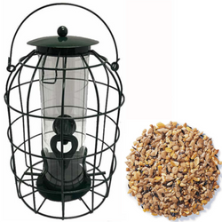 Squirrel Guard SEED Feeder - Green - Simply Direct - Feed Options