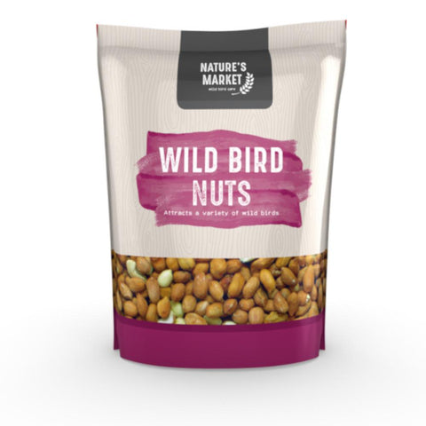 Wild Bird Feed Peanuts / Nuts. 1kg Bags (2.2lbs) Kingfisher