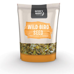 Wild Bird Feed Seed Blended Mix in a 1kg Bag (c2.2 lbs) From Kingfisher