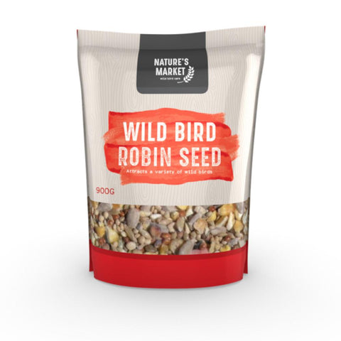 Wild Bird Feed High Energy Robin Feed Mix - 0.9kg (c 2lb) Bag - kingfisher