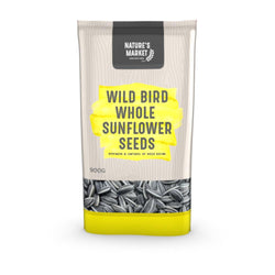 Wild Bird Feed High Energy Sunflower Seed - 0.9kg (c 2lb) Bag - kingfisher