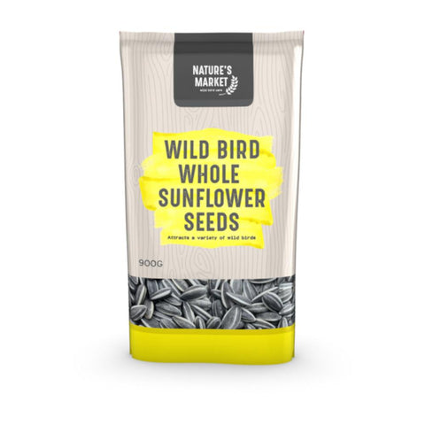 Wild Bird Feed High Energy Sunflower Seed - 0.9kg (c 2lb) Bag - kingfisher